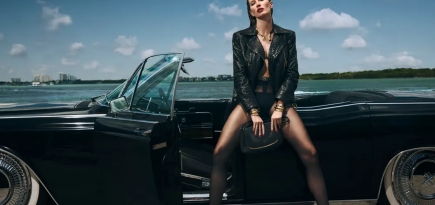 Жизель Бундхен появилась в рекламной кампании итальянского бренда Elisabetta Franchi