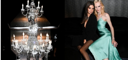 Кайли Дженнер, Алекс Консани и Эмрата посетили открытие новой выставки Swarovski