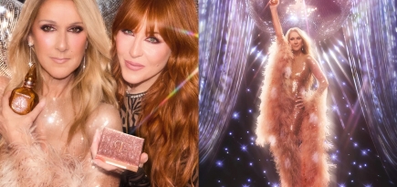 Селин Дион стала лицом праздничной рекламной кампании Charlotte Tilbury