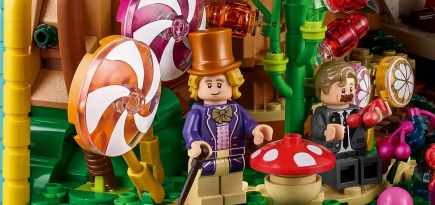 Lego создал набор по мотивам фильма «Вилли Вонка и шоколадная фабрика»
