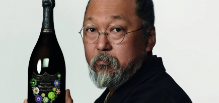 Такаси Мураками создал дизайн для бутылок Dom Pérignon