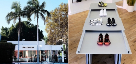 Salomon открыл первый магазин в Лос-Анджелесе