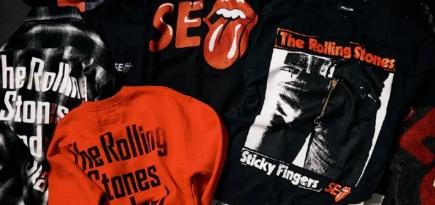 Группа The Rolling Stones и бренд Wind and Sea показали совместную коллекцию