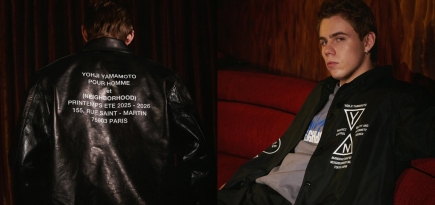 Бренды Yohji Yamamoto и Neighborhood показали коллаборацию