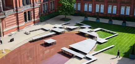 Мексиканская инсталляция в Музее Виктории и Альберта