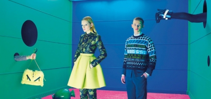 Первый взгляд: рекламная кампания Kenzo в духе Дэвида Линча