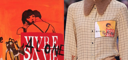 Арт + фэшн — неутихающий тренд. Вот 5 доказательств с прошедших Недель моды