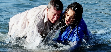 \"Этим утром в Нью-Йорке\" с Робином Уильямсом и Милой Кунис