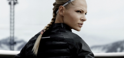 Дарья Клишина и Александр Овечкин в рекламной кампании Nike