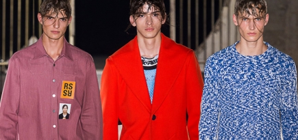 Неделя мужской моды в Париже: Raf Simons, весна-лето 2015