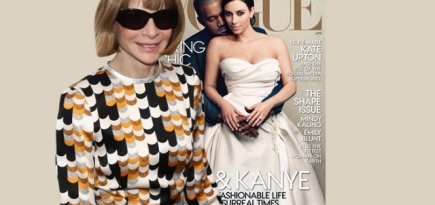 Обложка Vogue с Ким и Канье не была идеей Анны Винтур