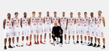 Баскетбольная команда Giorgio Armani выиграла чемпионат Италии