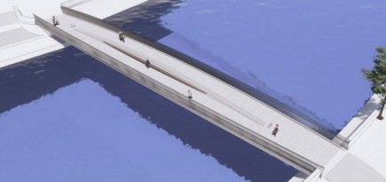 Район Якиманка и остров Балчуг соединит велопешеходный мост