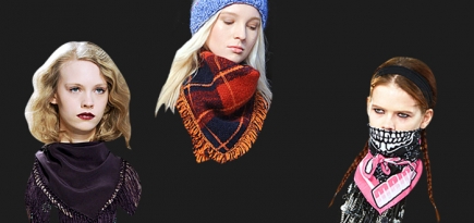 На заметку: самый модный способ завязывать платок