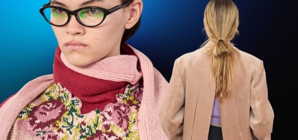 Серебро в макияже и активный румянец: бьюти-тренды Недели моды в Милане сезона осень-зима 2026