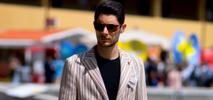 Пэчворк и жилетки. Стритстайл с выставки мужской моды Pitti Uomo 100