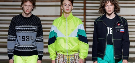 Неделя мужской моды в Париже: Gosha Rubchinskiy, весна-лето 2016