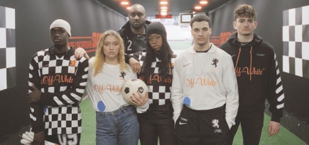 «Футбол, моя любовь»: вышел лукбук коллаборации Nike x Off-White