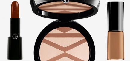 Оттенки сепии в лимитированной коллекции макияжа Giorgio Armani