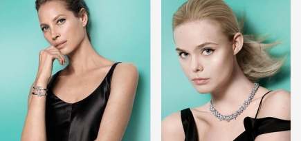 Первая кампания Грейс Коддингтон для Tiffany & Co.