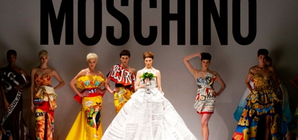 Обзор Buro 24/7: Moschino, осень-зима 2014