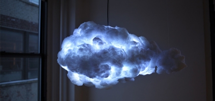 Домашнее облако: новая лампа от Ричарда Кларксона