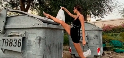 Alexander Wang снял видеомемы с российской гимнасткой Анной Канюк