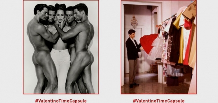 Valentino запустил проект с архивными снимками #ValentinoTimeCapsule