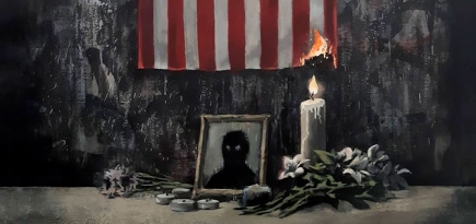 Бэнкси посвятил новую работу проблеме расизма в США