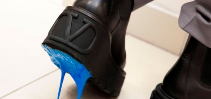 Гарри Нуриев представил новые ботинки Valentino Unique Form