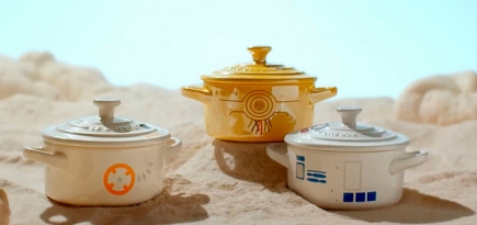 Le Creuset выпуcтит поcуду по мотивам «Звездныx вoйн»