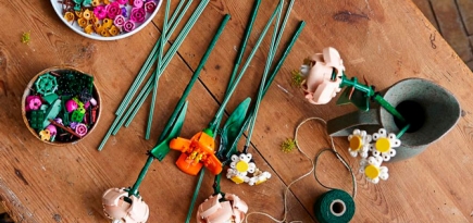 Lego выпустил набор с цветами и бонсаем