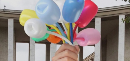 Скульптуру Джеффа Кунса в Париже сравнили с мебелью IKEA