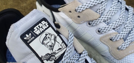 Появились тизеры кроссовок adidas по мотивам «Звездных войн»
