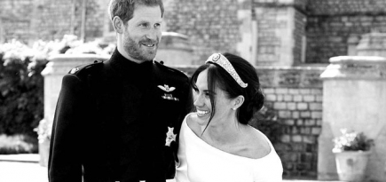 Меган Маркл показала новую фотографию со свадьбы