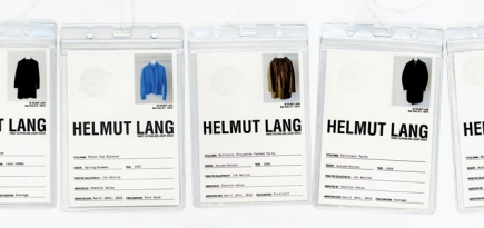 Helmut Lang будет перепродавать бывшие в употреблении вещи собственного бренда