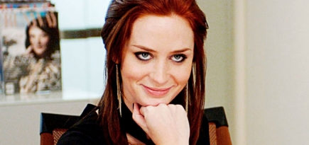 Эмили Блант оказалась актрисой, которая чаще всего «выражается» в кадре