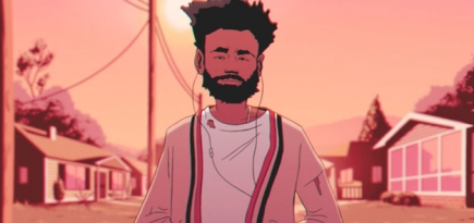 Канье Уэст рыдает в анимированном клипе Childish Gambino на песню «Feels Like Summer»