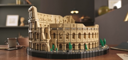 Lego выпустит самый большой набор: модель Колизея из 9000 деталей