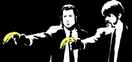 Пародия Бэнкси на «Криминальное чтиво» ушла с молотка 125 тысяч фунтов стерлингов