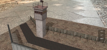 Берлинскую стену восстановят с помощью AR-приложения