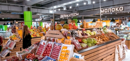 На юге Москвы открылся гастрономический центр нового формата «Зеленый рынок»