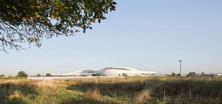 Как выглядит вокзал под Неаполем по проекту Zaha Hadid Architects