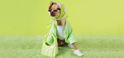 Пес-инфлюенсер Boobie Billiе запустил свой бренд одежды