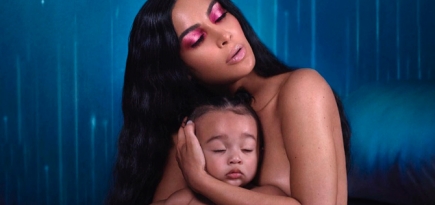 Чикаго Уэст снялась в рекламной кампании KKW Beauty