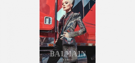Дафна Гиннесс водит грузовик в новом видео Balmain
