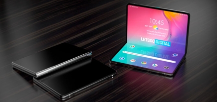 Samsung показал первый гибкий планшет