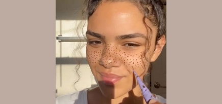 Дерматологи рассказали, опасно ли делать веснушки из хны