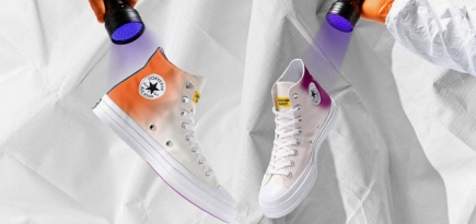 Converse выпускает кеды, меняющие цвет на солнце