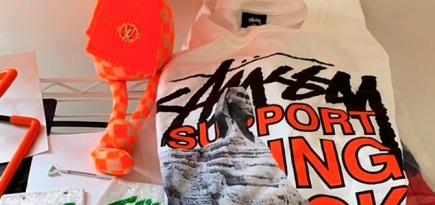 Вирджил Абло показал тизеры коллаборации Off-White и Stussy